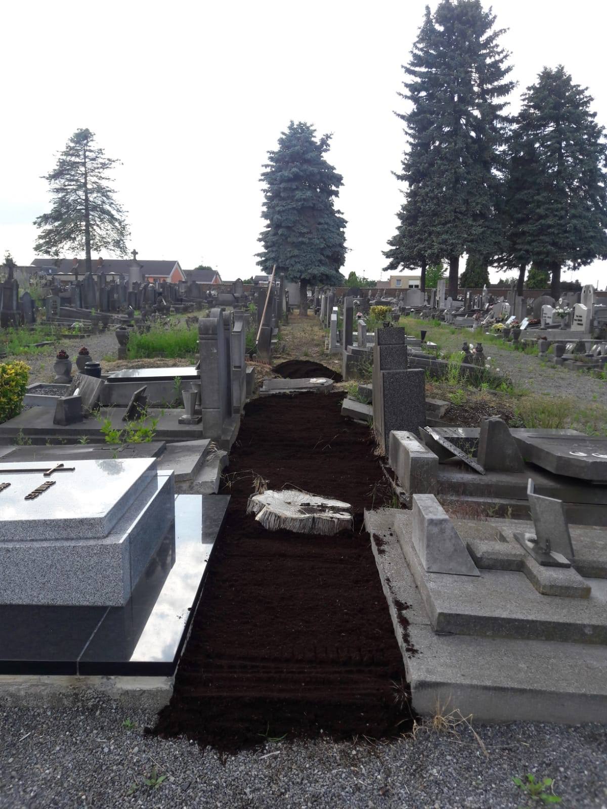 verdunisation des cimetières