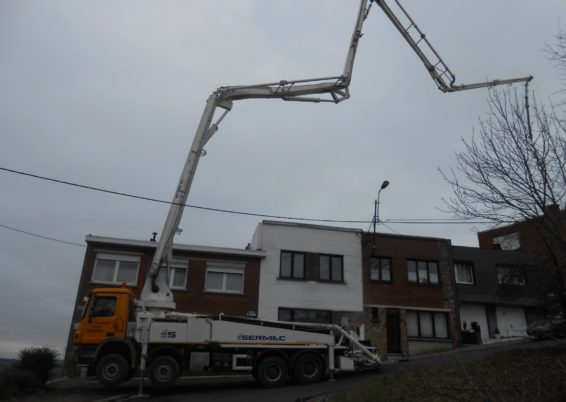 Réalisation d'une terrasse en pavés 60/60