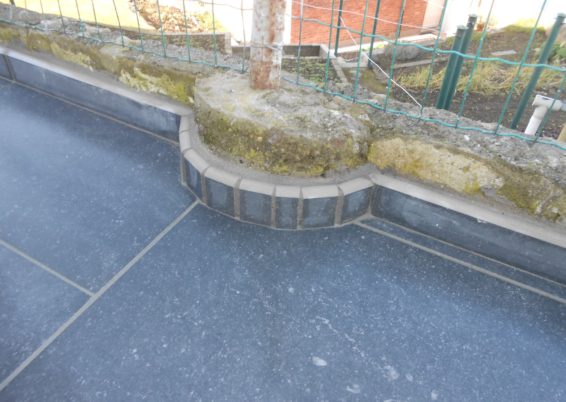 Réalisation d'une terrasse en pavés 60/60
