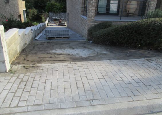 Réfection d'une allée de garage