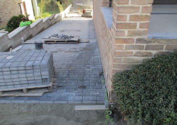 Réfection d'une allée de garage