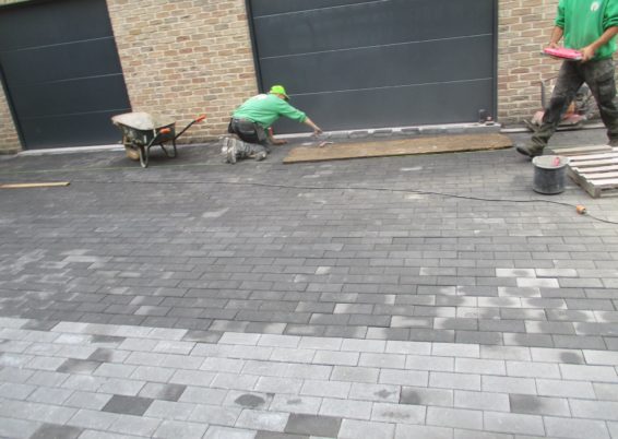 Réfection d'une allée de garage