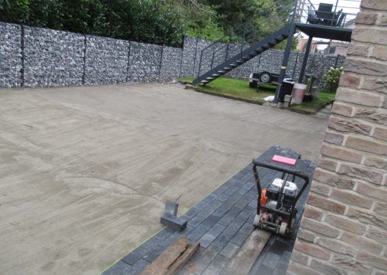 Réfection d'une allée de garage