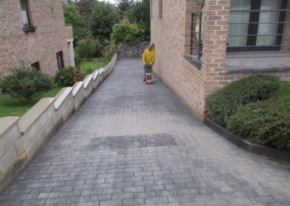 Réfection d'une allée de garage
