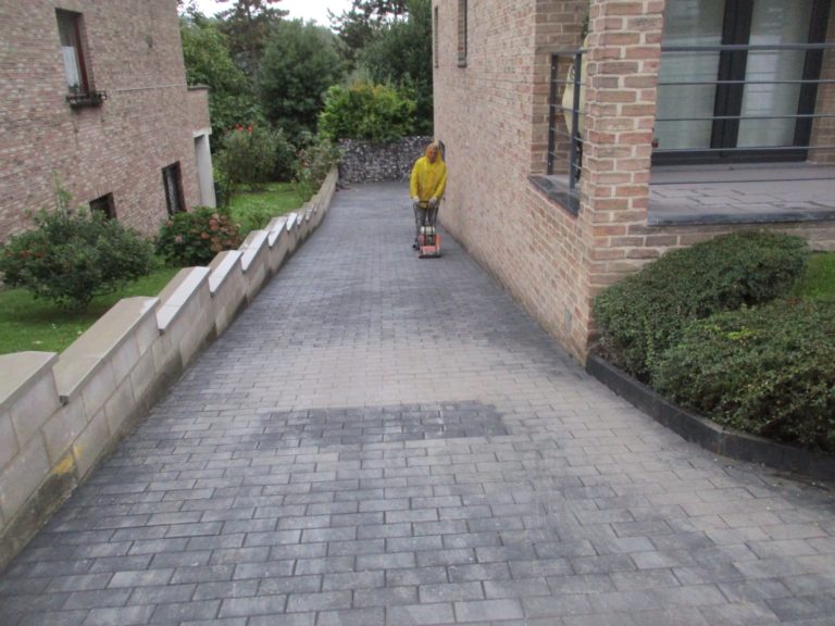 Réfection d'une allée de garage