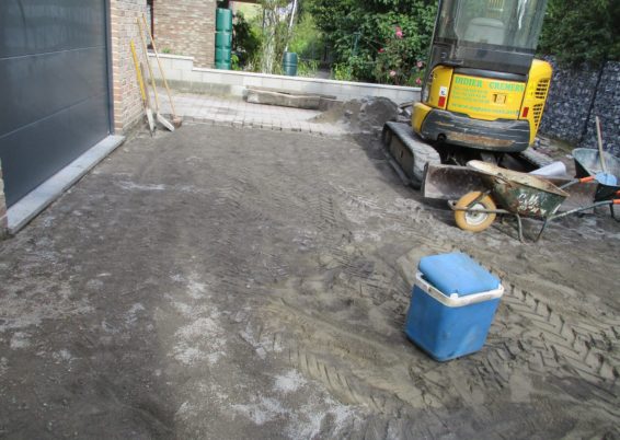 Réfection d'une allée de garage