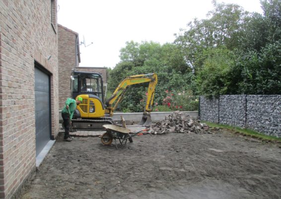 Réfection d'une allée de garage