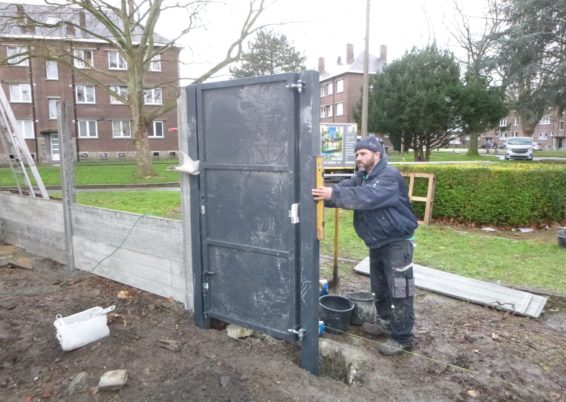 Réaménagement d'un petit jardin de ville à Liège