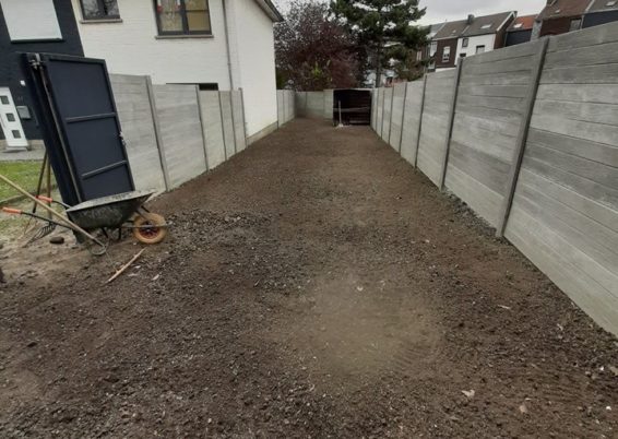 Réaménagement d'un petit jardin de ville à Liège