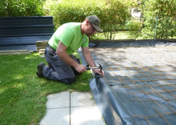 Remplacement d'un chalet de jardin