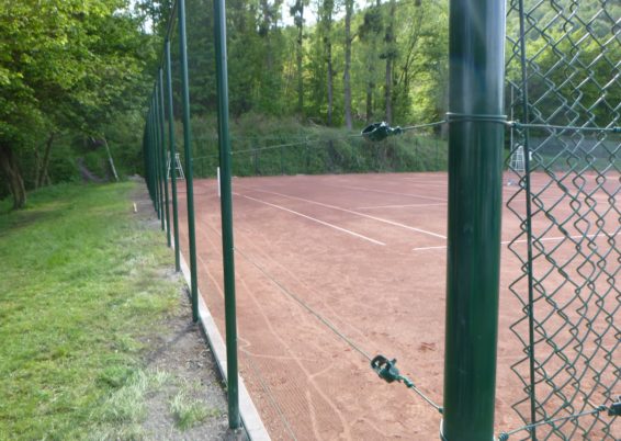 Remplacement de la clôture du tennis club de Trooz