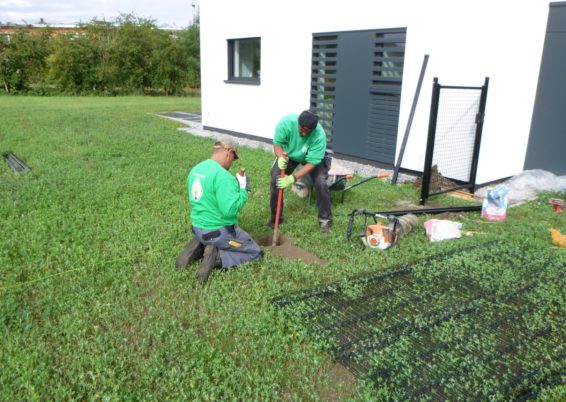 Installation d'une clôture rigide à Grivegnée