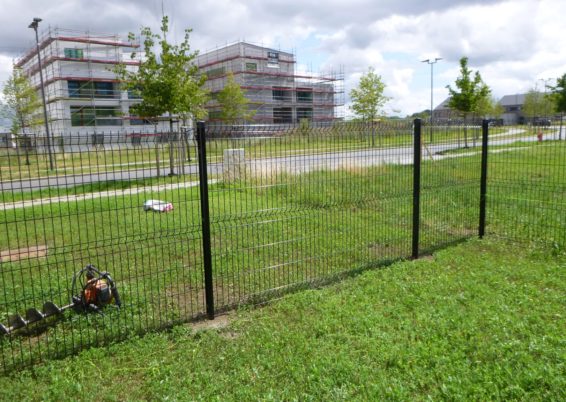 Installation d'une clôture rigide à Grivegnée