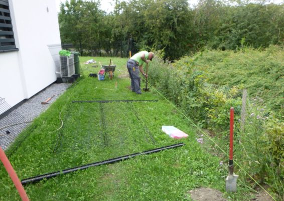 Installation d'une clôture rigide à Grivegnée