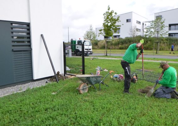 Installation d'une clôture rigide à Grivegnée