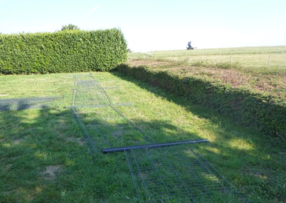 Placement d'une clôture rigide et un portail de jardin à Othée