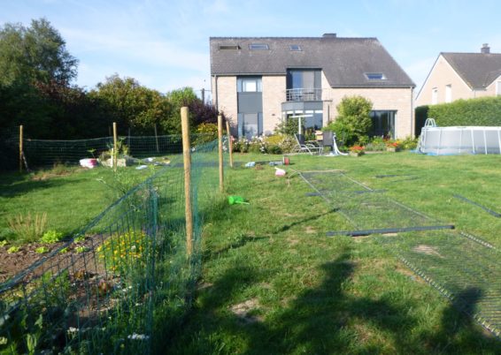 Placement d'une clôture rigide et un portail de jardin à Othée