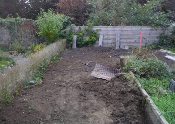 réaménagement d'un petit jardin de ville