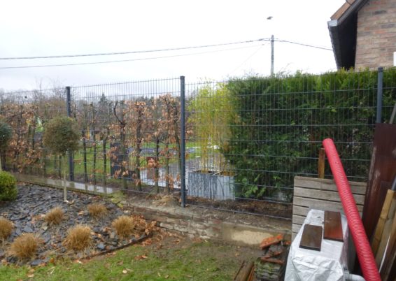 Sécurisation d'un jardin au Thier-à-Liège