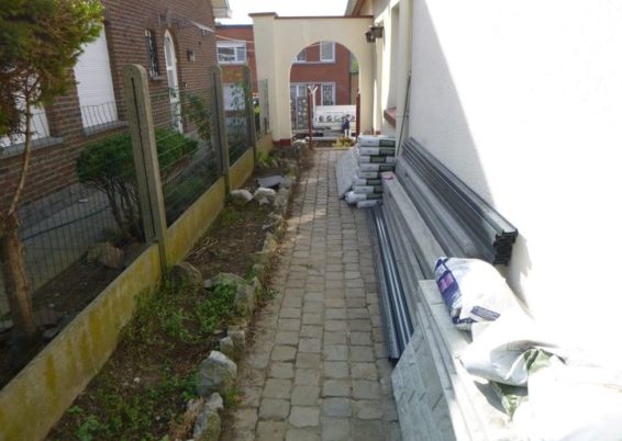 Remplacement des clôtures autour d'un jardin à Alleur. 

Sécurisation en placent une palissade de...