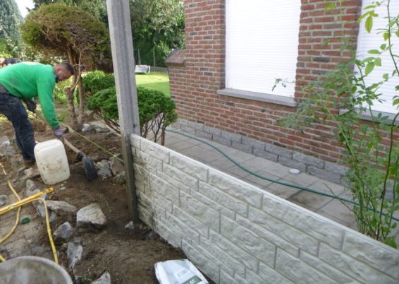 Remplacement des clôtures autour d'un jardin à Alleur. 

Sécurisation en placent une palissade de...