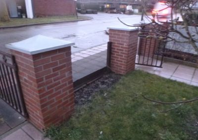 Remplacement d'une petite haie par une clôture décorative en gabion ZENTURO de BETAFENCE....