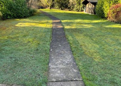 Petits travaux de tailles et de suppression d'un chemin dans un jardin à Boncelles. 

Albert notre ...