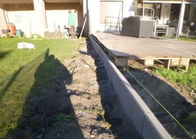 Démolition d'un mur de bloques de béton et remplacement par une clôture rigide de chez BETAFENCE ...