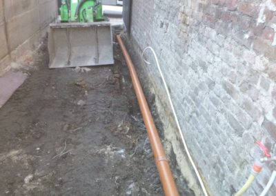 Réalisation d'une nouvelle terrasse à Visé. 

Démolition de la terrasse existante, réalisation ...