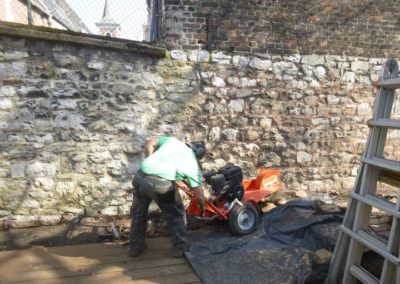 Modernisation de la terrasse du Bocalino à Chokier.

Remplacement des plantations par des plantes a...