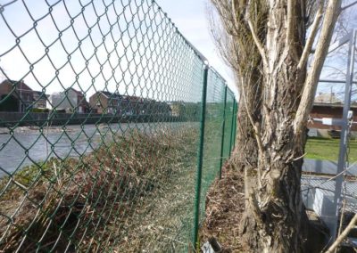 Les inondations de juillets 2021 n'ont laissés aucune chance aux clôtures.

Remise en état des cl...