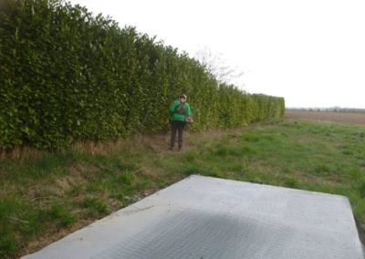 Création d’un jardin et placement de clôtures rigides à Waremme