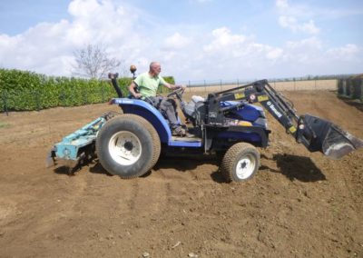 Nouvel construction à Waremme.

Création d'un jardin.

Placement de clôtures rigides et portail d...