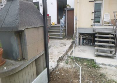 Suite aux innondations de juillet dernier, de nombreux murets ce sont effondrés.

Remplacement d'un...