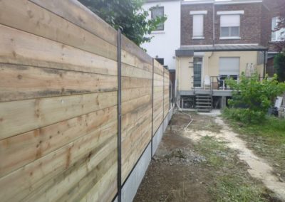 Suite aux innondations de juillet dernier, de nombreux murets ce sont effondrés.

Remplacement d'un...