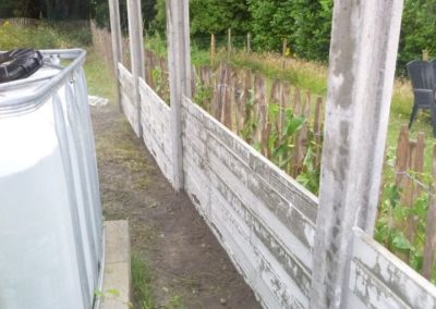 Sécurisation d'un jardin à Embourg.

Installation d'une palissade en plaques de bétons structuré...