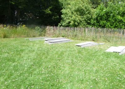 Sécurisation d'un jardin à Embourg.

Installation d'une palissade en plaques de bétons structuré...