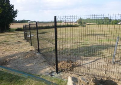 Sécurisation d'une propriété à Hannut.

Installation d'une clôture rigide BETAFENCE 3 D de tein...