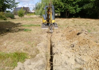 Aménagement complet des abords d'une maison à Neupré qui avait été oubliée depuis des années....