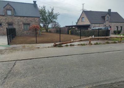 Aménagement complet des abords d'une maison à Neupré qui avait été oubliée depuis des années....