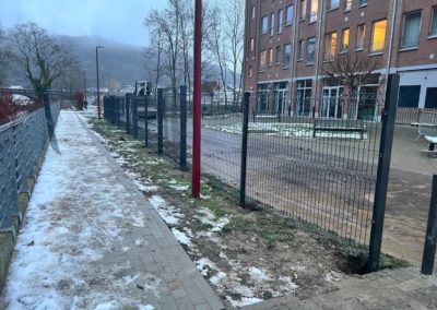 Création d'une zone récréative pour les résidents de la maison de repos "au fil de hoëgne" à P...