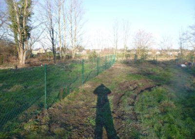 Installation d'une clôture souple pour le société DOMESPECE de Boncelles. 

D'ici quelques semain...