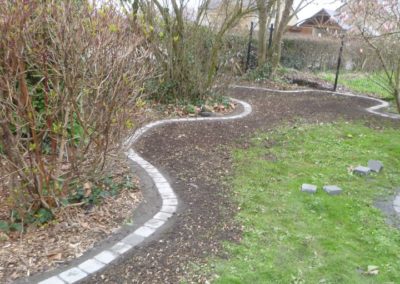 Préparation d'un jardin pour l'utilisation d'un robot pour la tonte.

Installation de 340 mètres d...