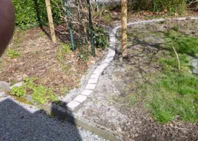Préparation d'un jardin pour l'utilisation d'un robot pour la tonte.

Installation de 340 mètres d...