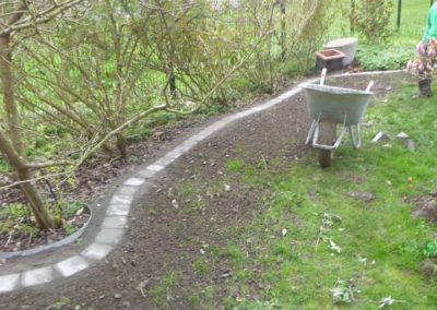 Préparation d'un jardin pour l'utilisation d'un robot pour la tonte.

Installation de 340 mètres d...