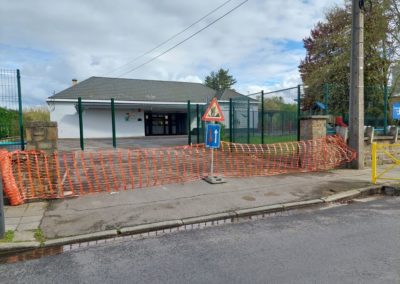 Sécurisation d'une école pour la commune de OUPEYE.

Clôture BETAFENCE SECURIFORT de 2.4 3 mètre...