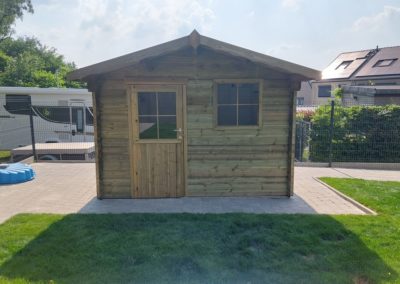 Fourniture et montage d'un petit chalet de jardin.

Pour tous vos projets de chalets de jardin, nous...