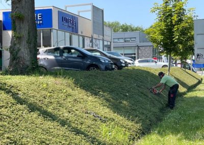 Entretien en cours d’une résidence à Neupré. 

Le soleil est au rendez-vous équipe au top.
Goo...