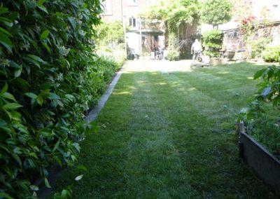 Rénovation complète d'un petit jardin de ville.

Deux petites journées ont suffit et tout est com...