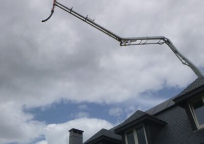 Rénovation complète d'une terrasse en bois suspendue par une nouvelle terrasse en grès-cérame 60...